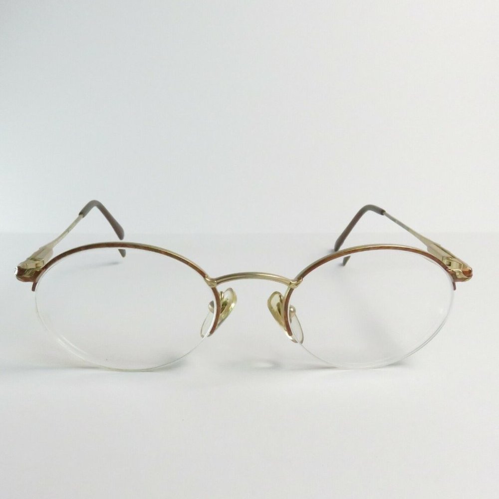 Laura Ashley Samantha Eyeglasses Frames Gold TOPAZ 48-19-135